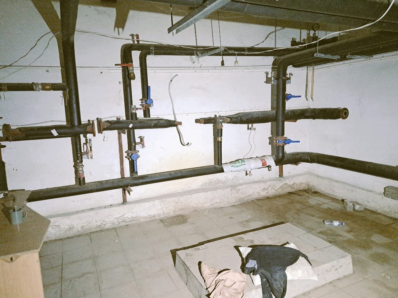 The boiler room where interrogations and torture of prisoners were conducted (Photo – Andrey Zhuravlev)