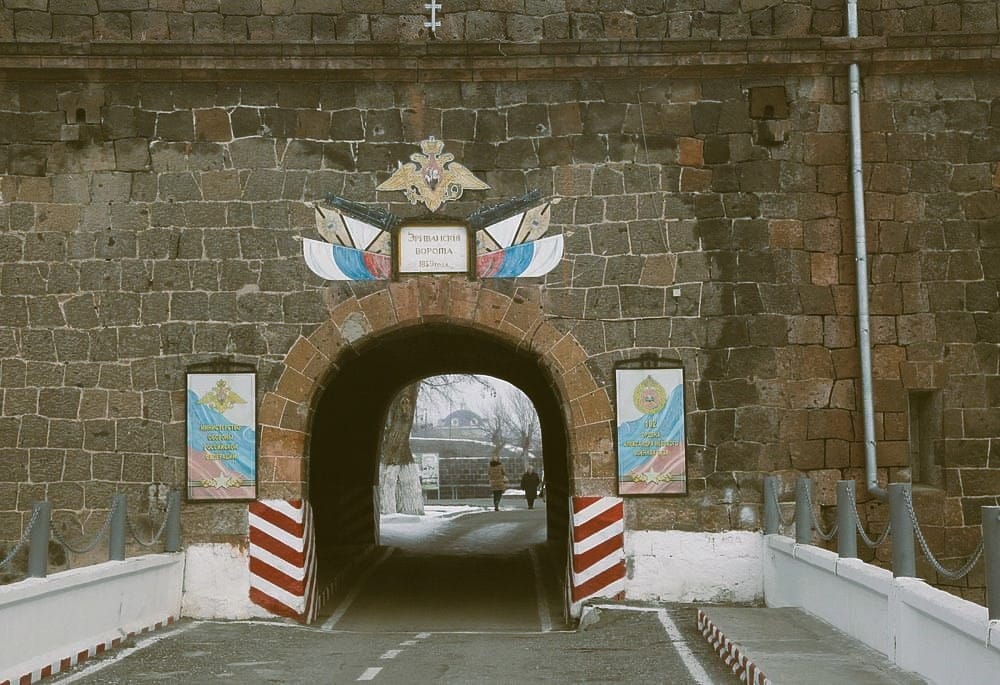 La 102a base militare russa a Gyumri