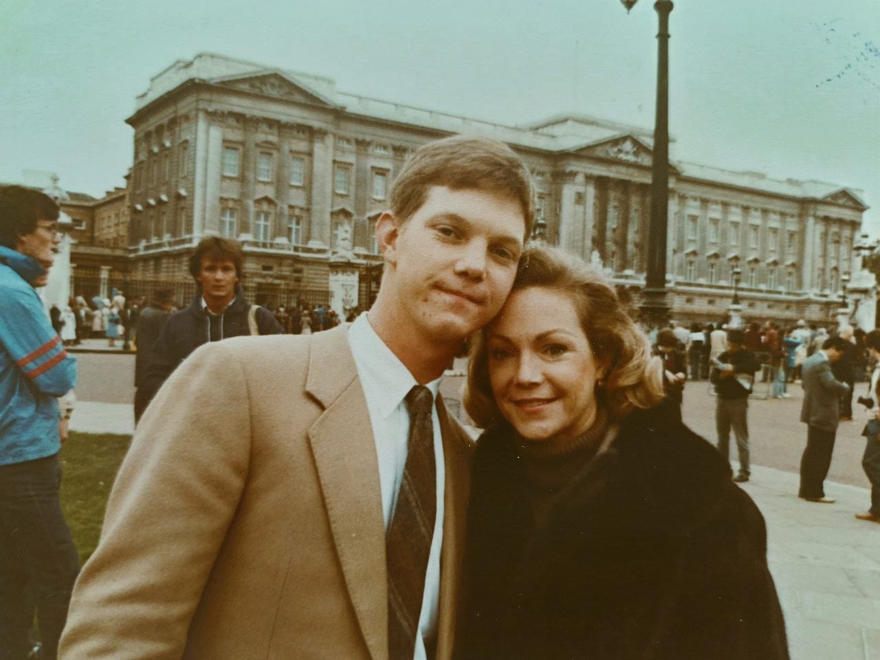 Russell with his mother Mary Doris 1981. Published for the first time