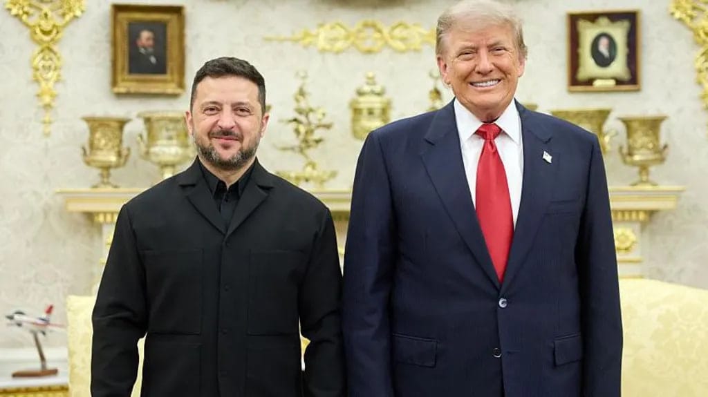 Zelenskyy's latest visit to Washington and the positive tone of democratic media