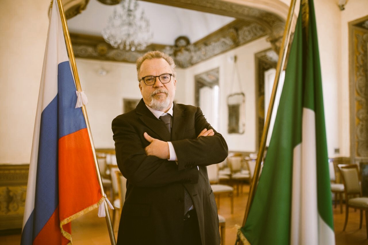 Ennio Bordato: "Cuando estoy en Rusia, estoy en casa"